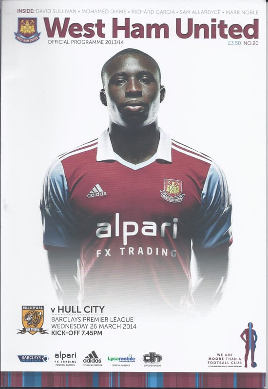 West Ham United FC v Hull City FC